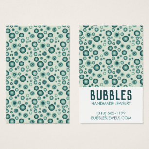 Green BUBBLES Earring Necklace Jewellery Display