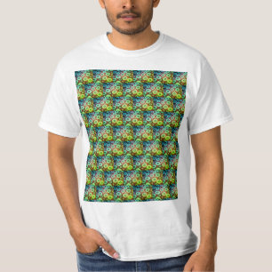 Green bubbles pattern T-Shirt
