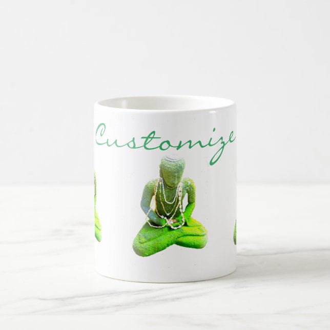 Green Buddhas Thunder_Cove Coffee Mug (Center)