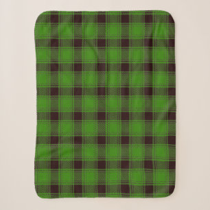 Green Buffalo Lumberjack Plaid Sherpa Blanket