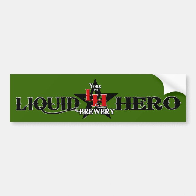 Green Bumper Sticker (Front)