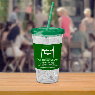 Green Business Brand Acrylic Tumbler