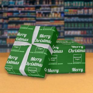 Green   Business   Christmas Wrapping Paper