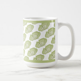 Green Butterflies Coffee Mug