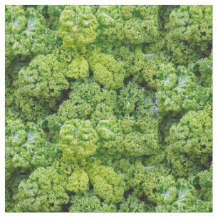 Green cabbage fabric