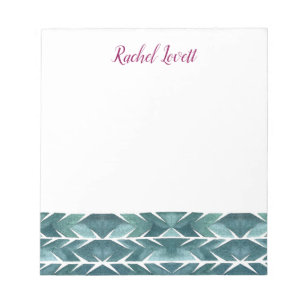 Green Cactus Texture Notepad