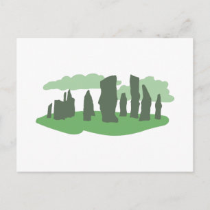 Green Callanish Postcard