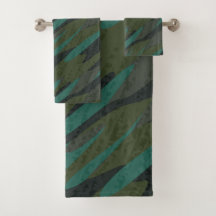 Green Camo Abstract