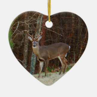 Green Camo,Camouflage Deer personalized Ceramic Ornament