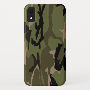 Green Camo iPhone XR Case