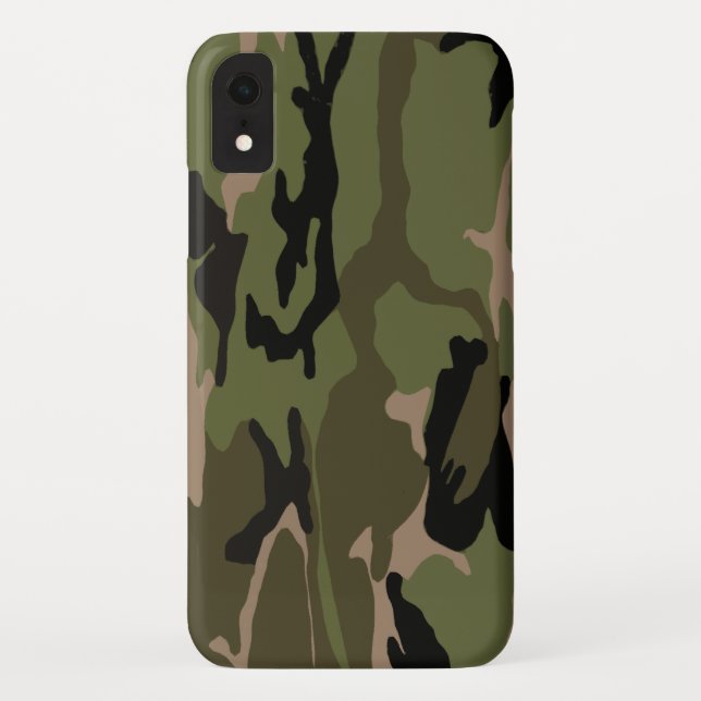 Green Camo Case-Mate iPhone Case (Back)