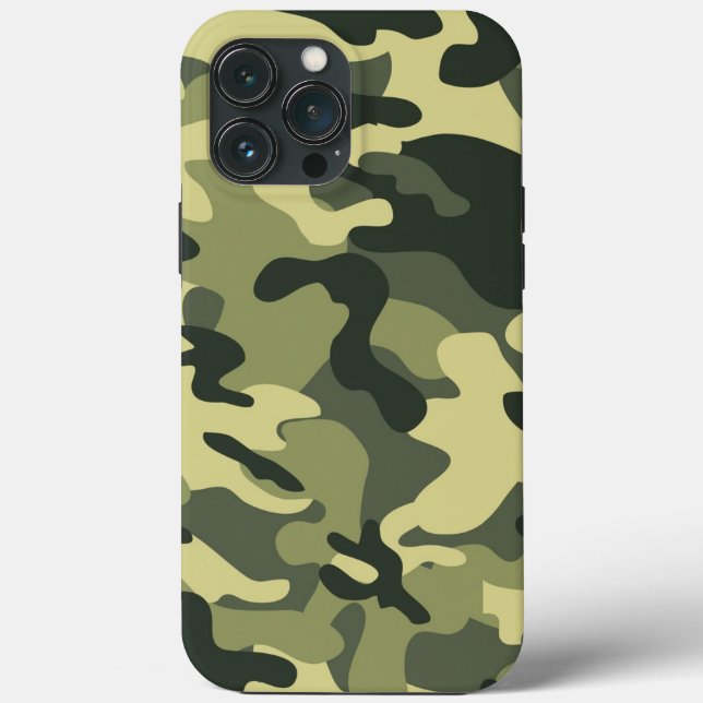 Green Camo Case-Mate iPhone Case (Back)