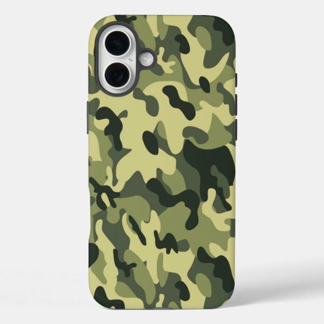 Green Camo Case-Mate iPhone Case (Back)
