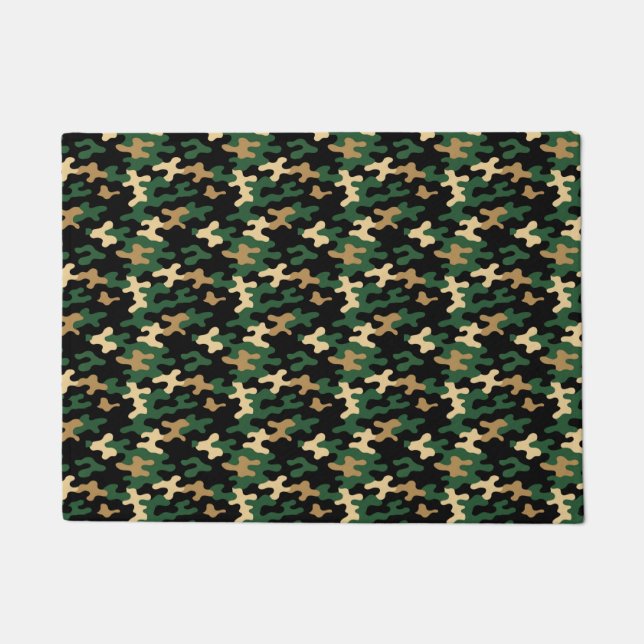 Green Camo Doormat (Front)