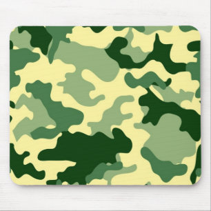 Green Camo Mousepad