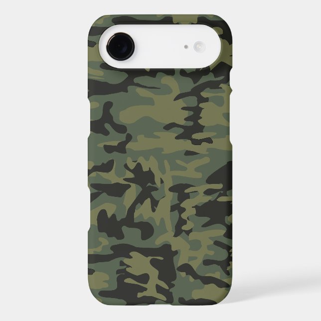 Green camo pattern Case-Mate iPhone case (Back)