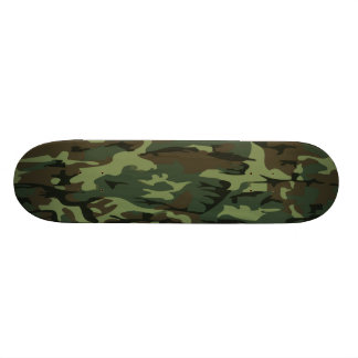 green camo skateboard