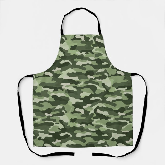 Green Camouflage Apron (Front)
