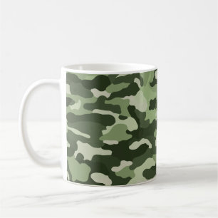 Green Camouflage Coffee Mug