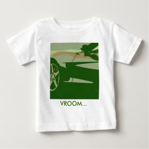 Green Camouflage Corvette Baby T-Shirt