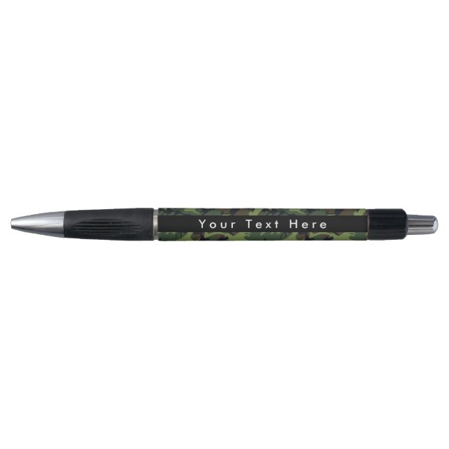 Green Camouflage, Military, Army Pen (Front)