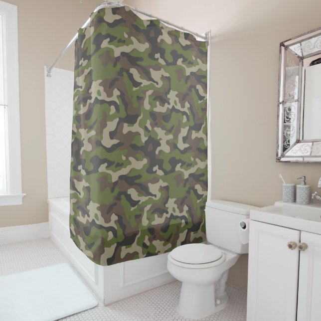 Green Camouflage Pattern (In Situ)