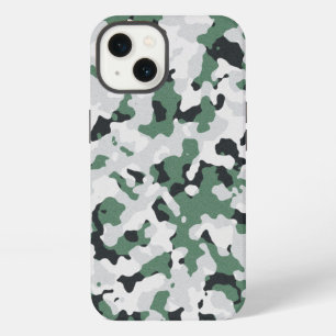 Green camouflage pattern Case-Mate iPhone case