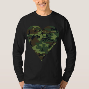 Green Camouflage Pattern, Military Pattern, Army T-Shirt