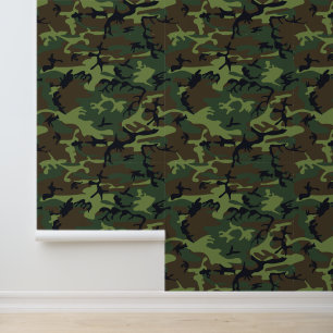 Green Camouflage Pattern, Military Pattern, Army Wallpaper