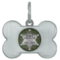 Green Camouflage Pattern Sheriff Name Badge