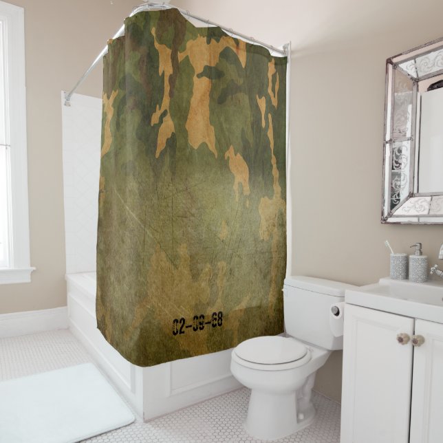 Green camouflage pattern vintage V2.0 (In Situ)