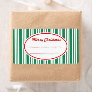 Green Candy Christmas Kitchen Cadeaux Tags Étiquet