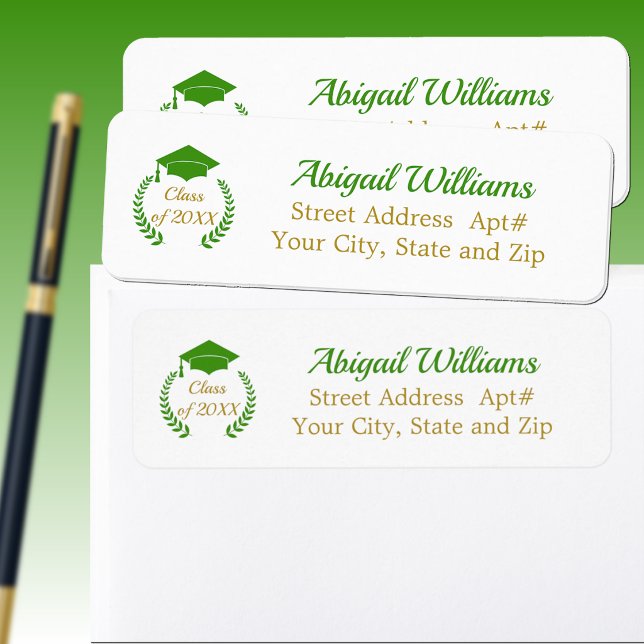 Green Cap and Laurel Graduation (Creator Uploaded)