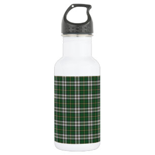 Green cape Breton tartan 532 Ml Water Bottle