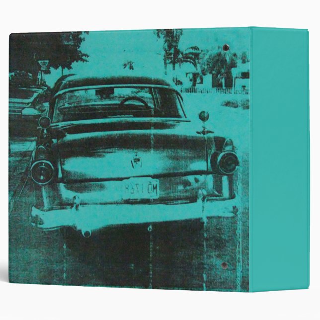 Green car binder (Back/Spine)