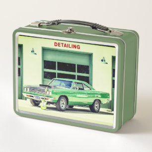 Green Car Lunchbox