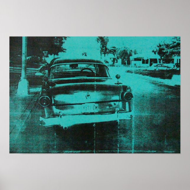 Green car poster (Front)