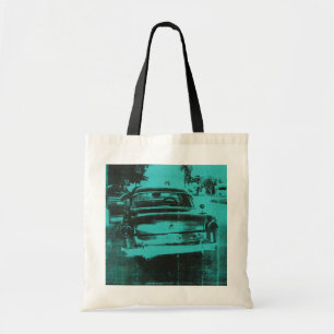 Green car tote bag