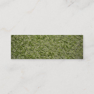 Green Carpet bookmark business card