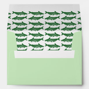 Green Catfish Envelope
