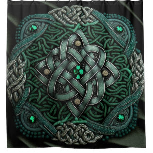 Green Celtic Knot Irish