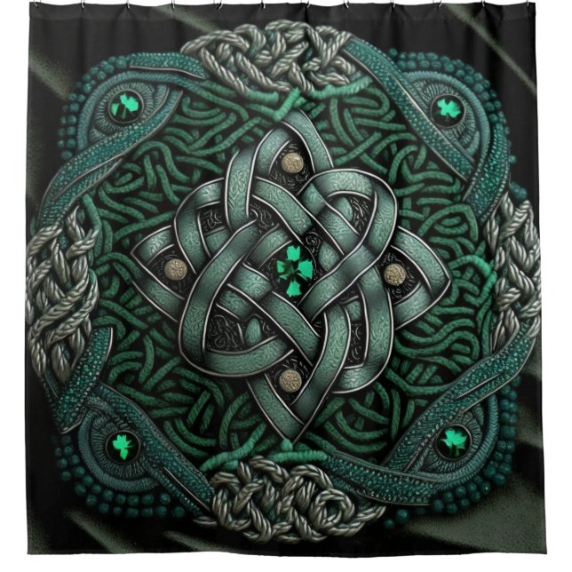 Green Celtic Knot Irish (Front)