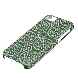 Green Celtic knotwork art iPhone 5C Case