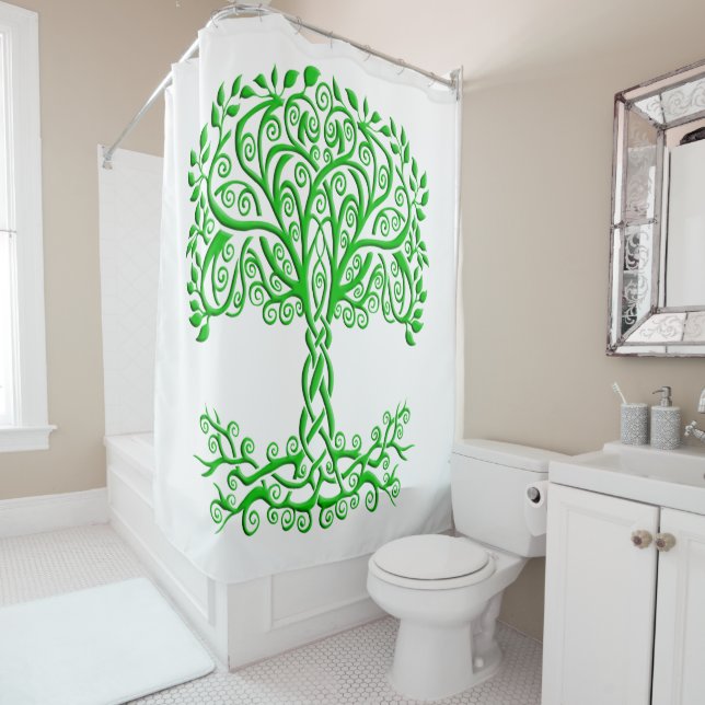 Green Celtic Tree Of Life (In Situ)