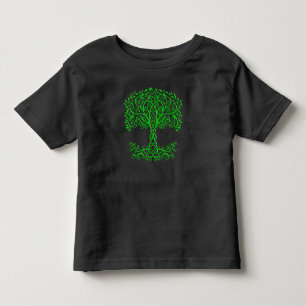 Green Celtic Tree Of Life Toddler T-shirt
