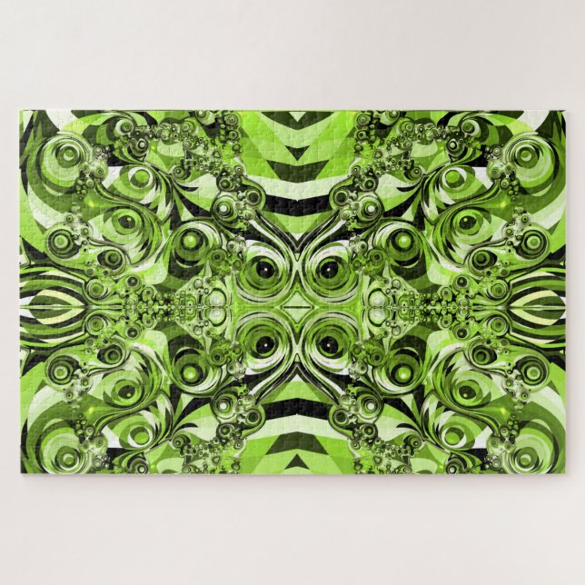 green chaos puzzle (Horizontal)