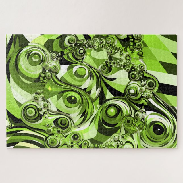 green chaos puzzle (Horizontal)