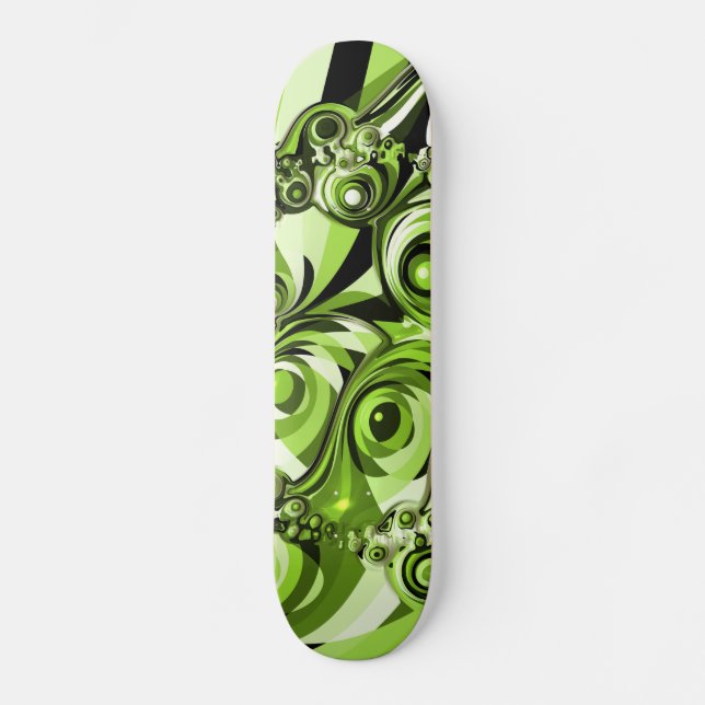 green chaos skateboard (Front)