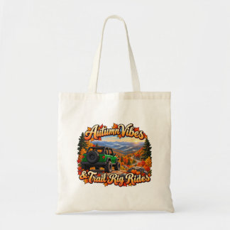 Green_Chasing Fall Colours Smoky Mt Tote Bag