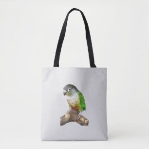 Green Cheek Conure Tote Bag